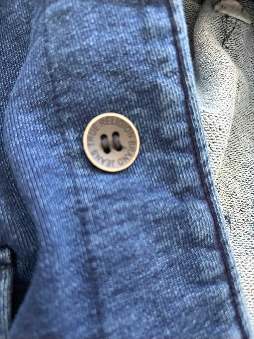 True Religion French Terry Military-Style Field Jacket